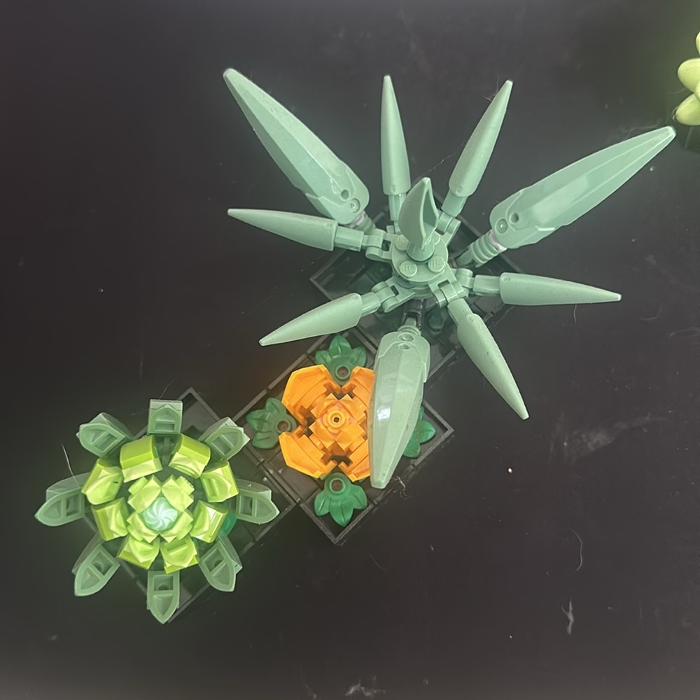 SOLD LEGO Botanical Collection Succulents Home Decor 771 pieces NIB - Picture 9 of 11